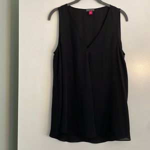 Vince Camuto black blouse size medium
